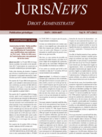 Jurisnews – Droit administratif
