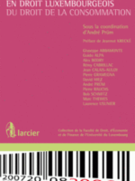 La codification en droit luxembourgeois du droit de la consommation