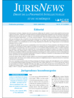 Jurisnews – Droit de la propriété intellectuelle et du numérique