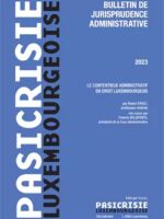 Bulletin de Jurisprudence administrative (Pasicrisie bleue) 2024