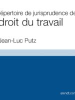 Répertoire de jurisprudence de droit du travail 2025