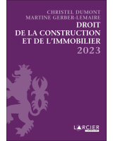 Droit de la construction et de l'immobilier 2023