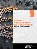 Revue Droit du Financement de l’économie – DFE