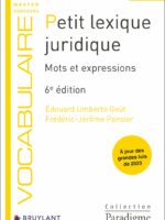 Petit lexique juridique