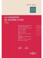 La cassation en matière civile 2023/2024