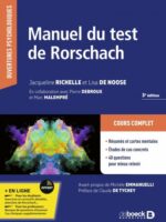 Manuel du test de Rorschach
