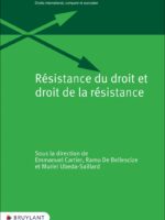 Résistance du droit et droit de la résistance