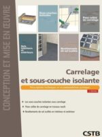 Carrelage et sous-couche isolante