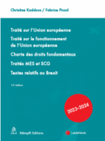 Traité sur l’Union européenne 2023-2024