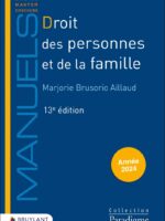 Droit des personnes et de la famille