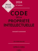 Code de la propriété intellectuelle 2024