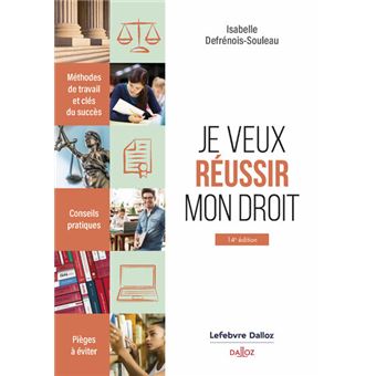 Je veux réussir mon droit.