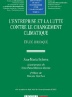 L’entreprise et la lutte contre le changement climatique