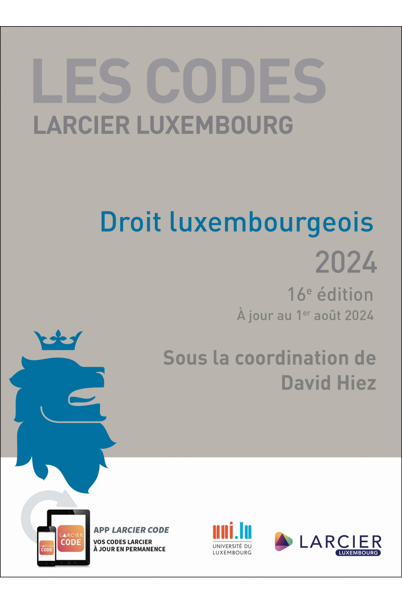 Droit luxembourgeois 2024