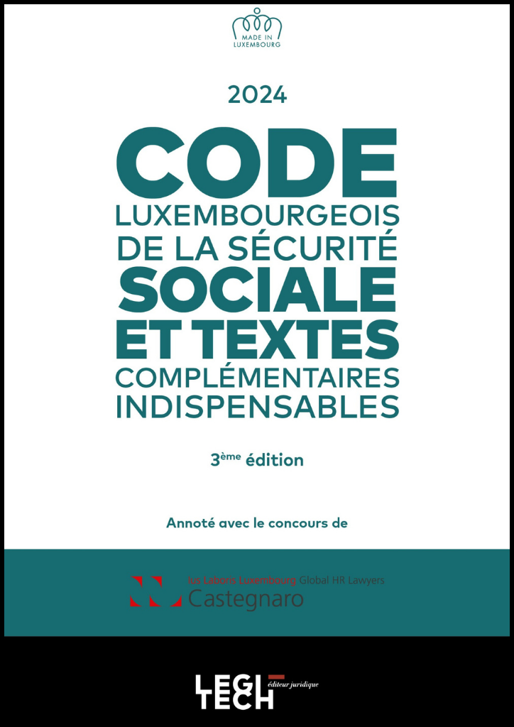 Code luxembourgeois de la sécurité sociale - Édition 2024