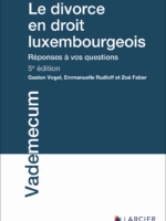 Le divorce en droit luxembourgeois
