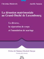 La désunion matrimoniale au Grand-Duché de Luxembourg
