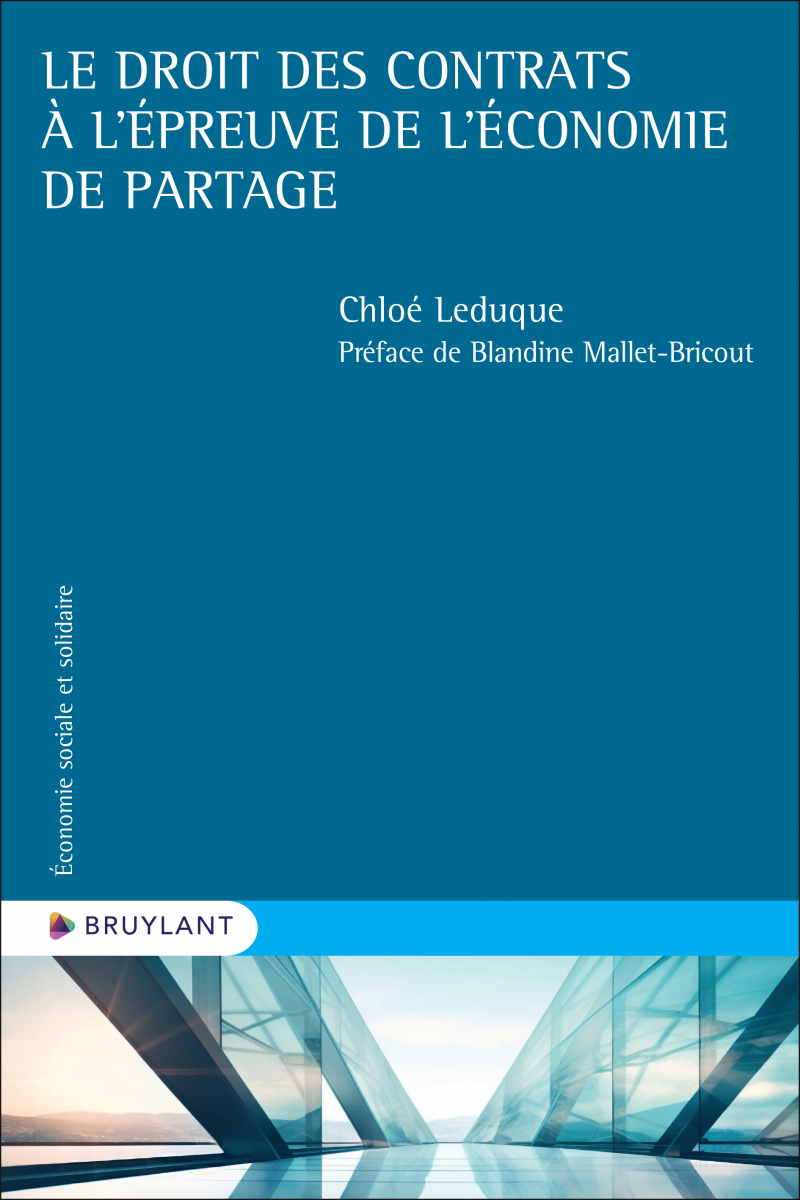 Le droit des contrats à l’épreuve de l’économie de partage