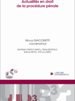 Actualités en droit de la procédure pénale