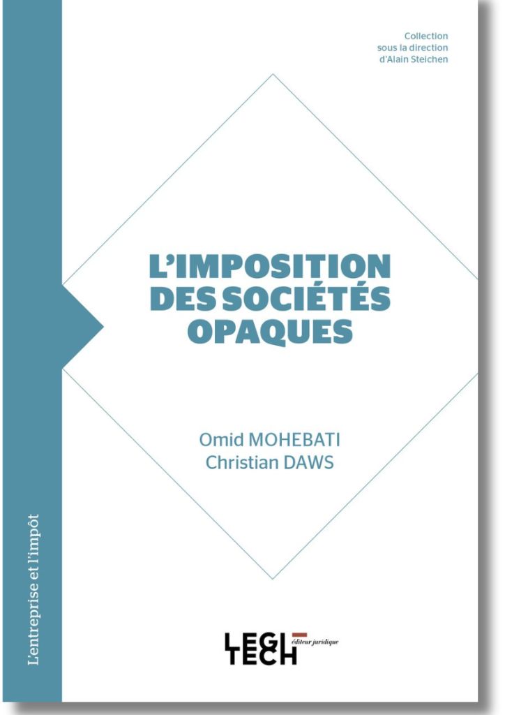 L'imposition des sociétés opaques