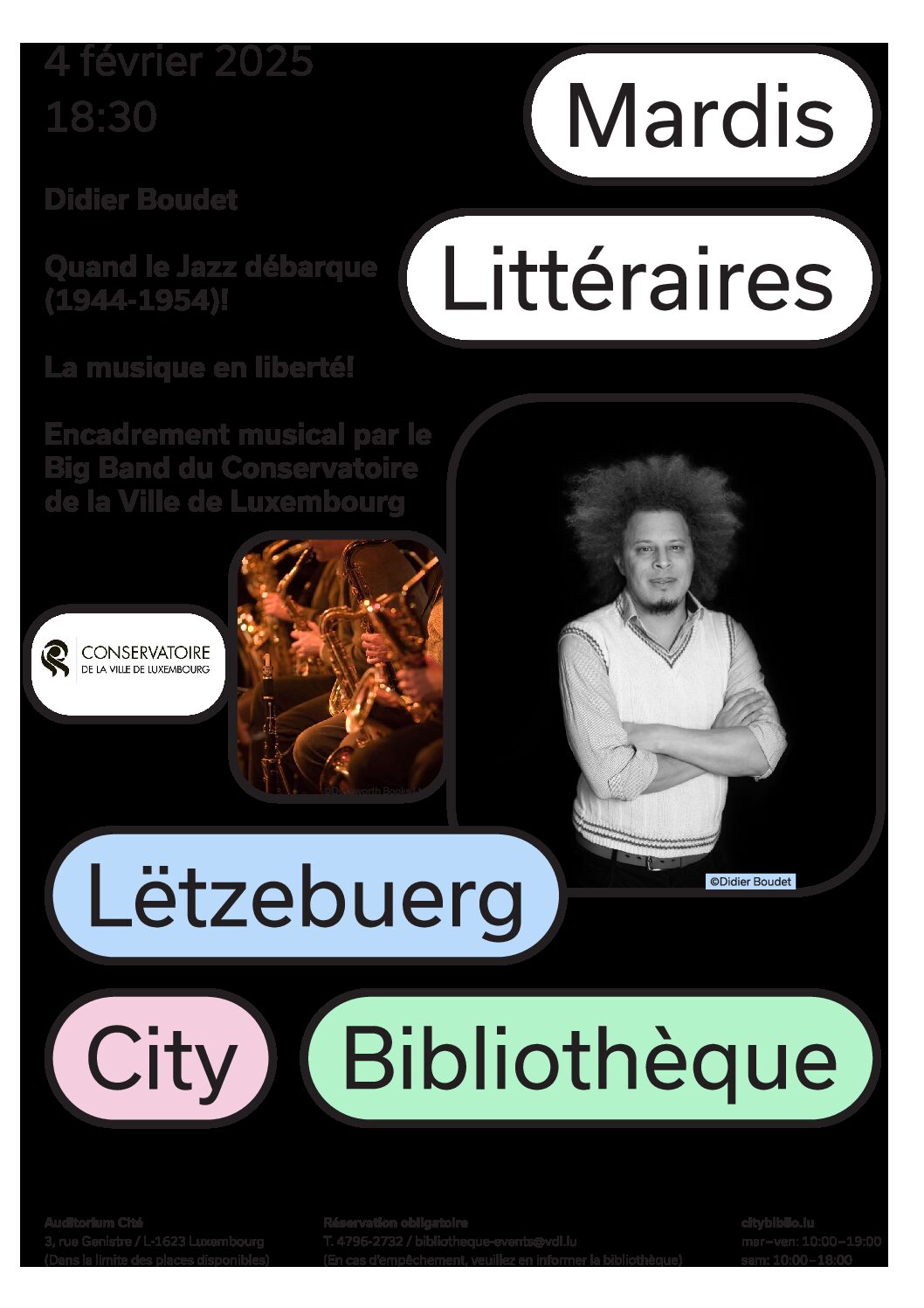 Didier Boudet, Quand le jazz débarque (1944-1954)! La musique en liberté!