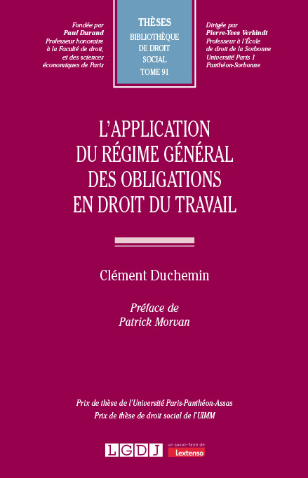 L’application du régime général des obligations en droit du travail