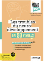 Les troubles du neurodéveloppement en 50 visuels