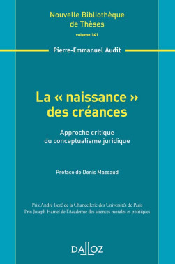 La "naissance" des créances