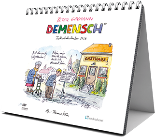 Demensch. Postkartenkalender 2026