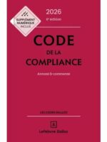 Code de la compliance 2026