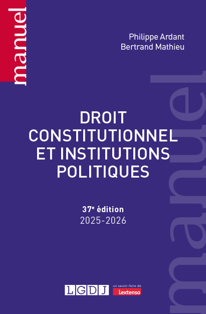 Droit constitutionnel et institutions politiques