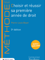 Choisir et réussir sa première année de droit