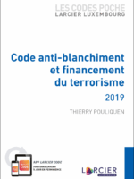 Code anti-blanchiment et financement du terrorisme 2019