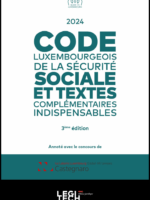 Code luxembourgeois de la sécurité sociale - Édition 2025
