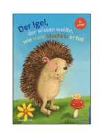 Der Igel, der wissen wollte, wie viele Stacheln er hat