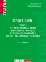 Droit civil - Tome 1