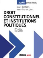 Droit constitutionnel et institutions politiques