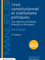 Droit constitutionnel et institutions politiques