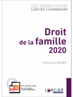 Droit de la famille 2020