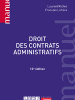 Droit des contrats administratifs