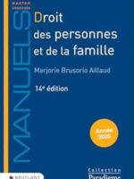 Droit des personnes et de la famille
