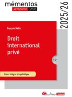 Droit international privé