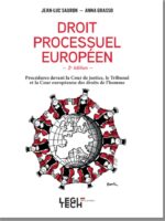 Droit processuel européen - 2e édition