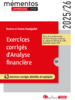 Exercices corrigés d'analyse financière
