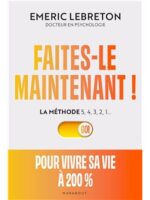 Faites-le maintenant !