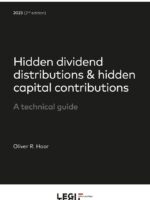 Hidden dividend distribution & hidden capital contributions