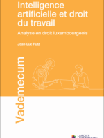 Intelligence artificielle et droit du travail