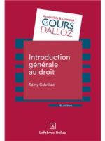 Introduction générale au droit