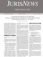Jurisnews - Droit bancaire