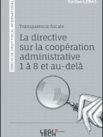 La directive sur la coopération administrative 1 à 8
